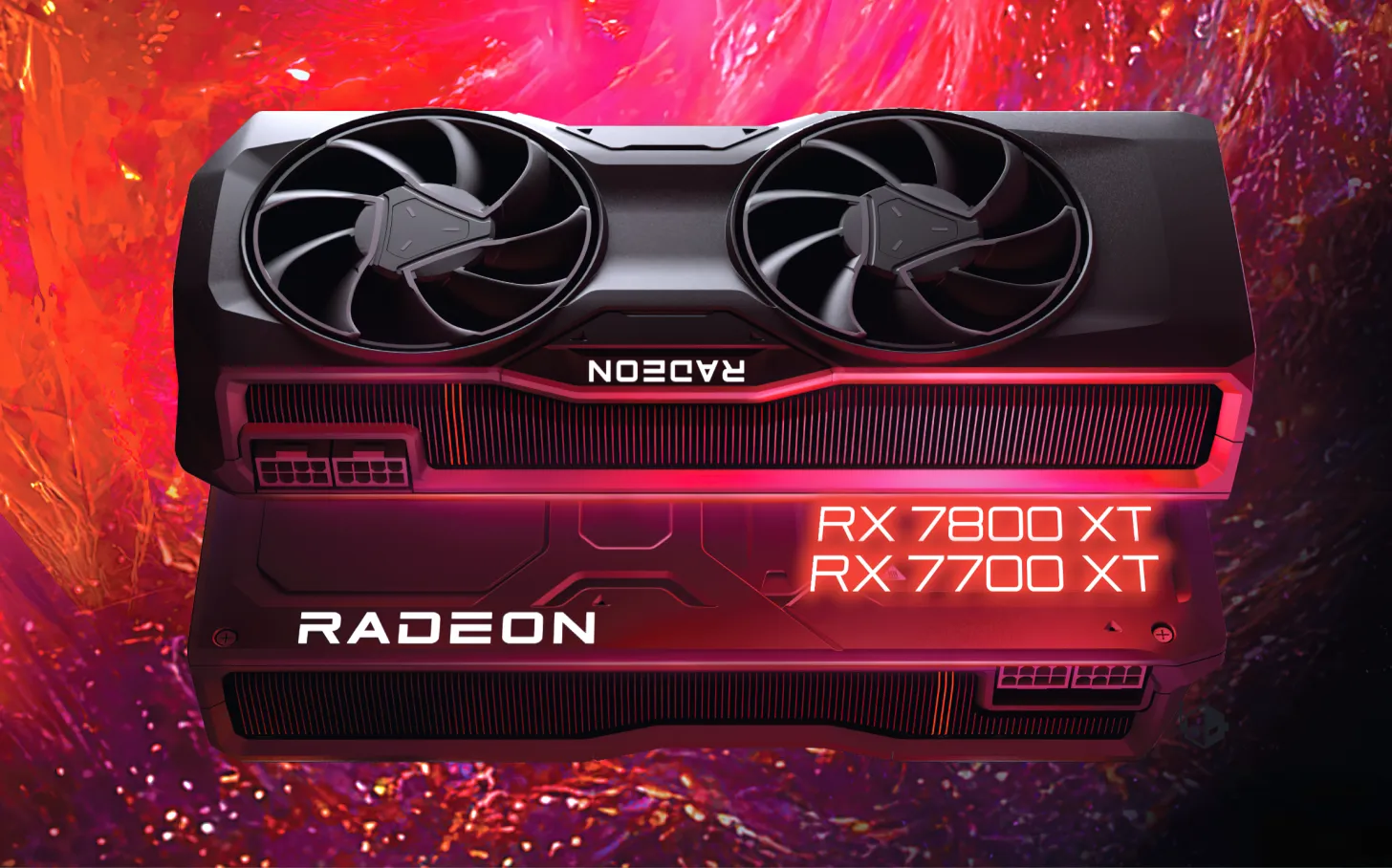 Amd radeon rx 7800 xt rx 7700 xt gpus official 1456x908