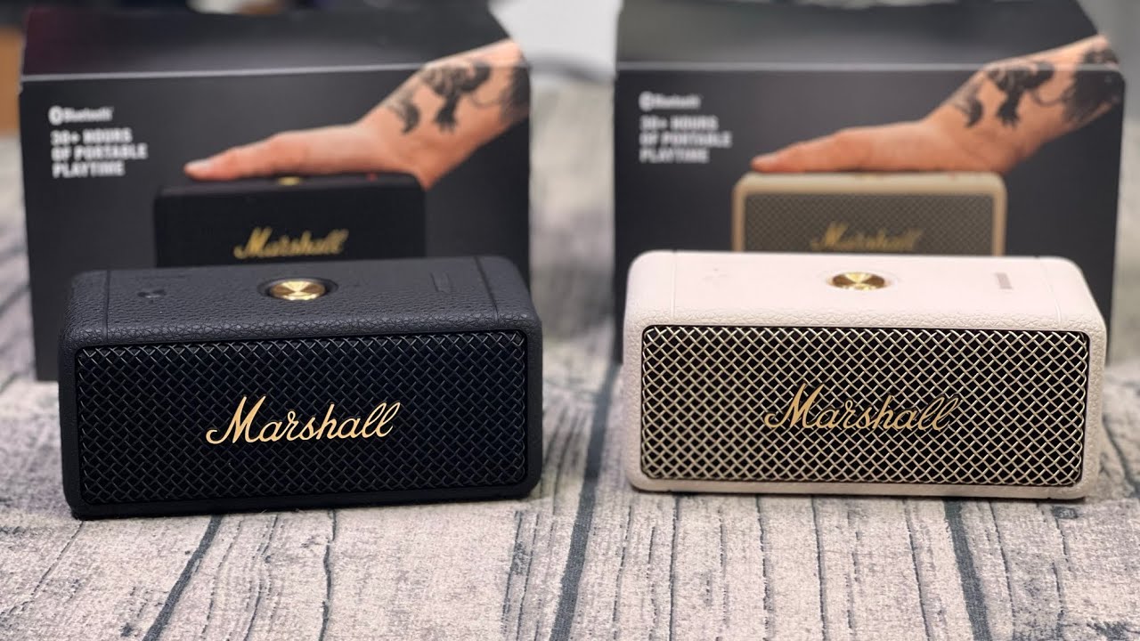 Unleashing Sound Quality with the Marshall Emberton II Portable Bluetooth Speaker